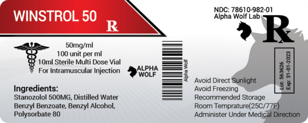 Winstrol 50MG/ML - Image 2